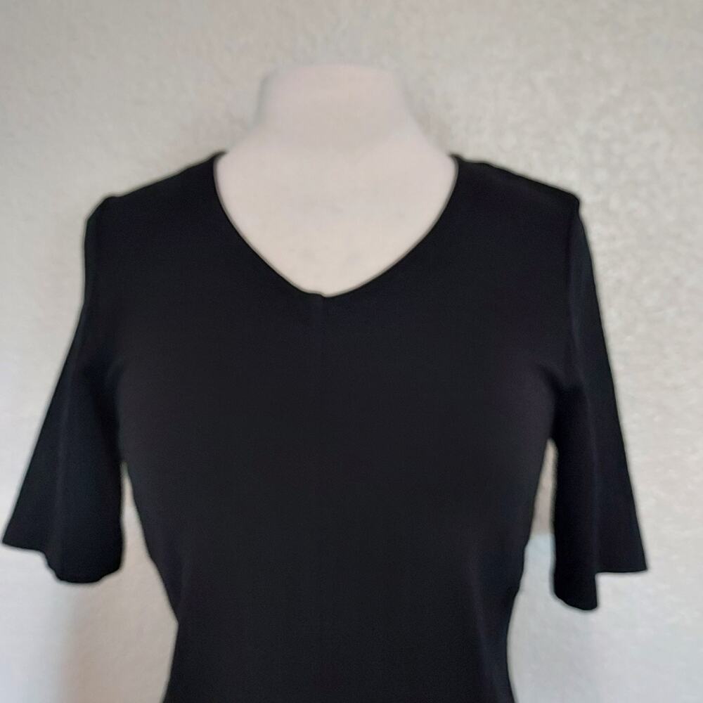 Cabi Classic Black Sheath Dress Size 8 - Picture 3 of 14